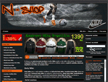 Tablet Screenshot of n-shop.cz